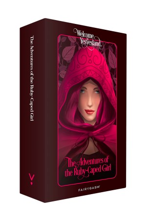 Fairytale box of Fairygasm BraveryAward vibrator blue