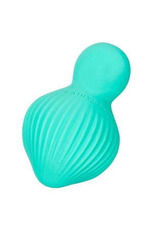 Vibromasseur Fairygasm EnchantedDesire vert, forme moderne sculptée