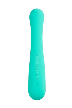 Vibromasseur Fairygasm FantasyEuphoria vert, forme sculptée