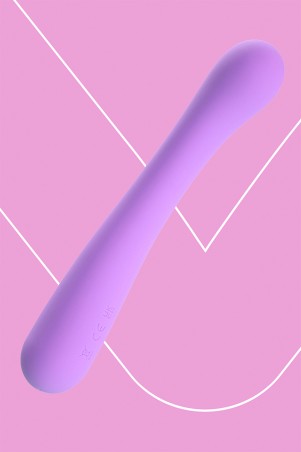 Fairygasm FantasyEuphoria vibrator purple from another angle, fine details