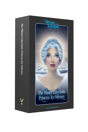 Scatola fiabesca del vibratore IcyCone blu Fairygasm