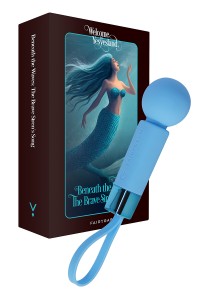 Mini vibro Fairygasm Pearlstasy bleu 2