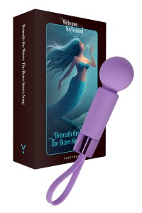 Mini vibratore Fairygasm Pearlstasy viola 2