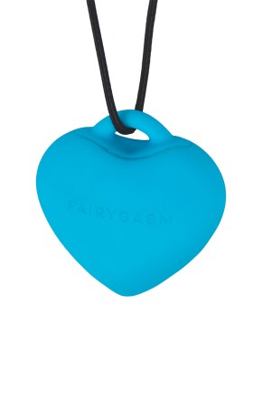 Stimulateur pendentif Fairygasm PleasureStone bleu