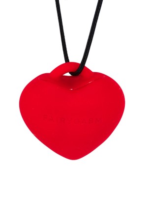 Stimulateur pendentif Fairygasm PleasureStone rouge