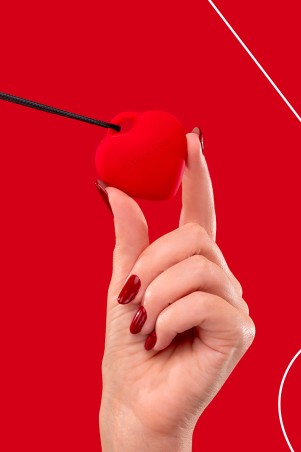Fairygasm PleasureStone rot in der Hand