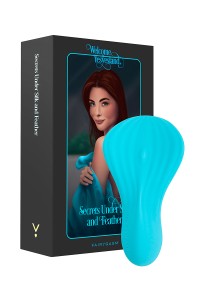 Fairygasm SilkenTouch Klitoris Stimulator blau 2