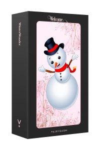 Fairygasm SnowMan Klitoris Stimulator weiß 2