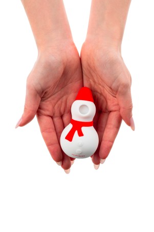Fairygasm SnowMan white held in hand
