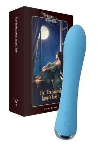 Fairygasm WowGenie heating vibrator blue 2