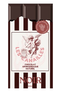 Aphrodisiac dark chocolate 100g – Les Canailles