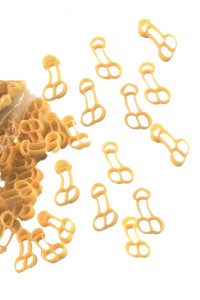 Front view of Penis Pasta 200g packaging 2