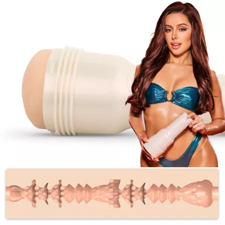 Fleshlight Vanna Bardot con attrice e profilo interno Dopamine