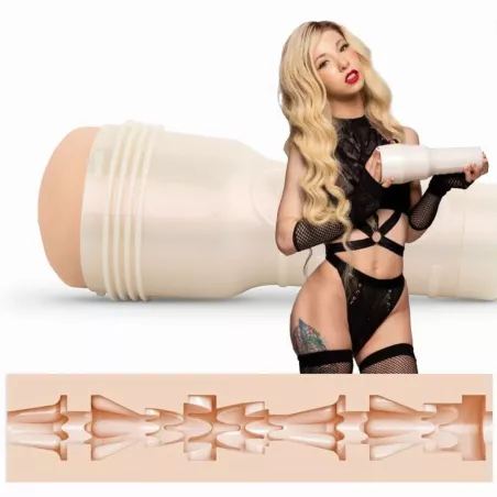Fleshlight Kenzie Reeves Creampuff avec l’actrice et profil de la gaine