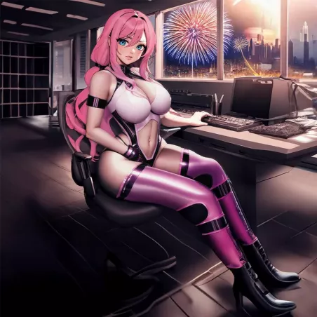 Sasha Nakamoto – illustration du personnage fantasy