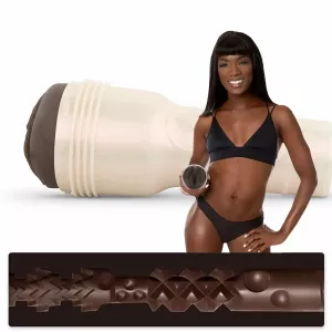 Masturbateur Fleshlight Ana Foxxx avec actrice et profil de la gaine Silk