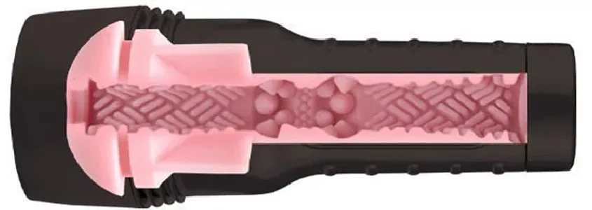 Fleshlight GO Surge Nero con guaina interna SuperSkin visibile 2