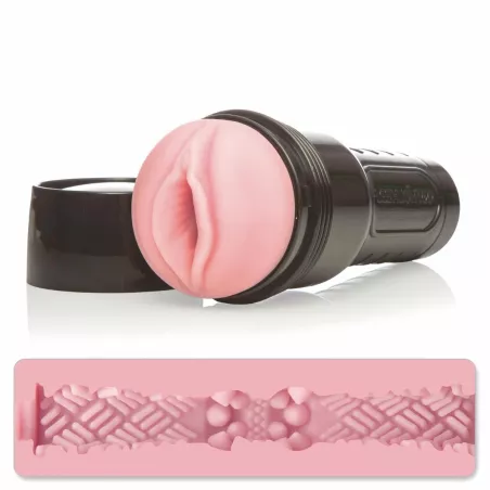 Fleshlight GO Surge Nero con guaina interna SuperSkin visibile