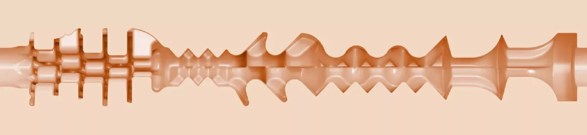 Profil de la gaine Bombshell (texture interne)