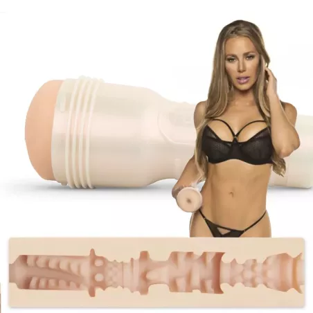 Fleshlight Nicole Aniston – Masturbatore con attrice e profilo della guaina