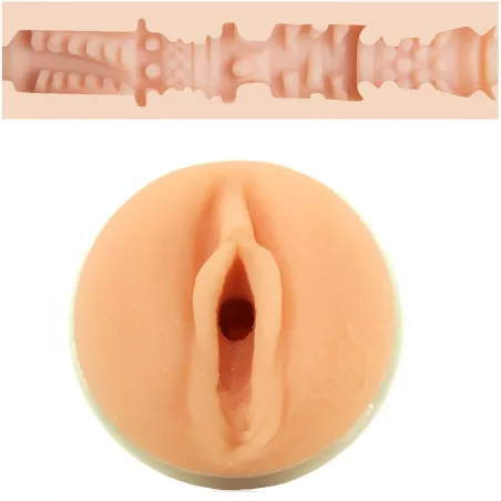 Fleshlight Nicole Aniston – Zoom sull’apertura vaginale e profilo della guaina