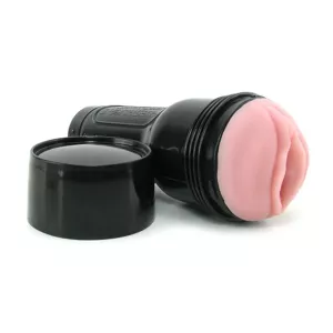 Fleshlight Pink Lady Original – Masturbateur ouvert vu de profil