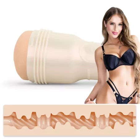 Fleshlight Sky Bri – Product with actress and sleeve profile