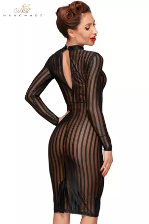 Trasparente abito sexy F182