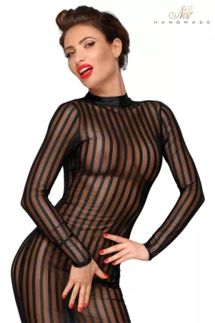 Sexy transparentes Kleid F182