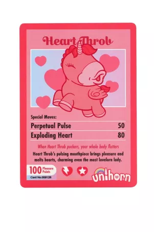 Unihorn collectible card – Heart Throb model