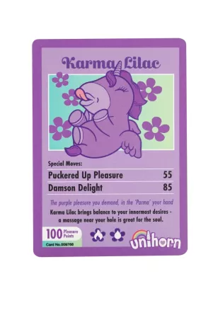 Sammelkarte Unihorn Karma Lilac