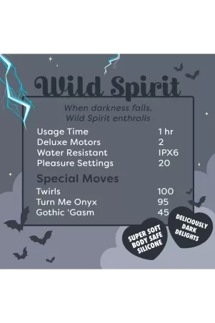 Fiche technique du Wild Spirit Unihorn avec détails des caractéristiques du produit