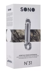 Gaine d'extension de pénis lisse SONO 31 2