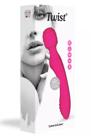 Vibratore 2 in 1 Twist