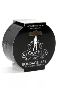 Bondageband 20 m - schwarz 2