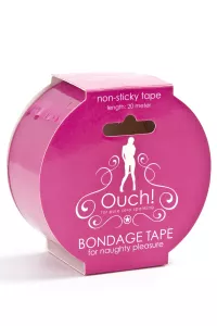 Ruban de bondage 20 m - rose 2