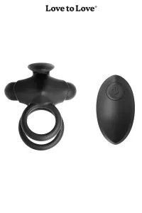 Cockring vibrante controllato a distanza Mr and Mrs Vibe 2