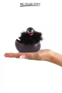 Mini vibrating duck Duckie Paris - black 2
