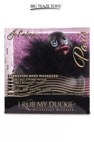 Duckie Paris Mini-Vibrationsente – Schwarz