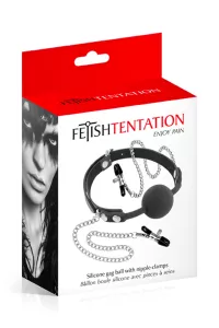 Baillon pinces à tétons - Fetish Tentation 2