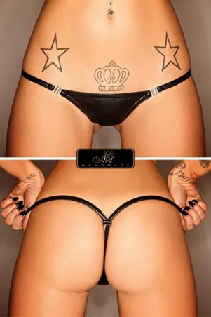 Streifen-Tanga im Wetlook