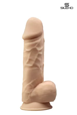 Gode double densité chair 21,5 cm - Modèle 4