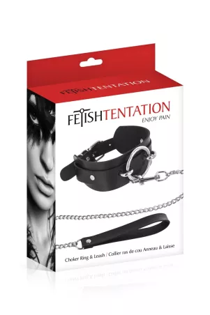 Fetish Tentation Collar & Leash – Elegant, sensual & bold