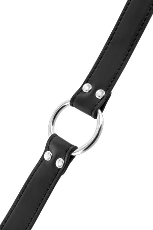 Gag mouth spreader ring