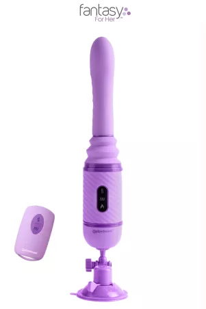 Remote-controlled two-way vibrator Love Thrust-Her