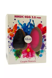 Ferngesteuertes Vibrationsei Magic Egg 3 – Pink 2