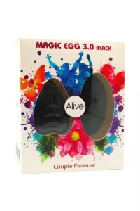 Oeuf vibrant télécommandé Magic egg 3 - noir 2