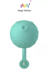 Vibrating egg connected Magic Fugu green 2