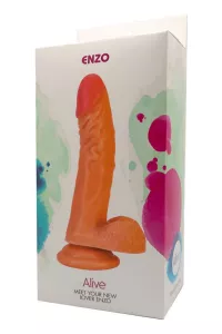 Realistischer Saugnapfdildo Enzo 2