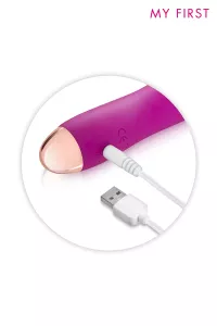 Vibromasseur rechargeable Giggle rose - My First 2
